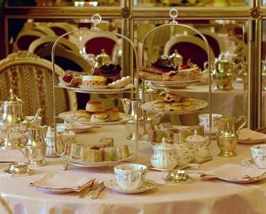 Scrumptious Scones and Golden Rimmed Tea Cups, The Ritz.