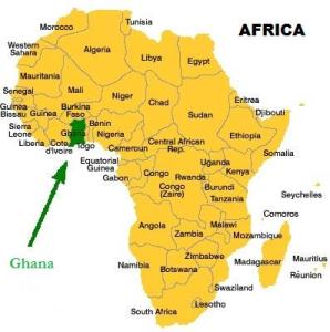 Ghana, West Africa.